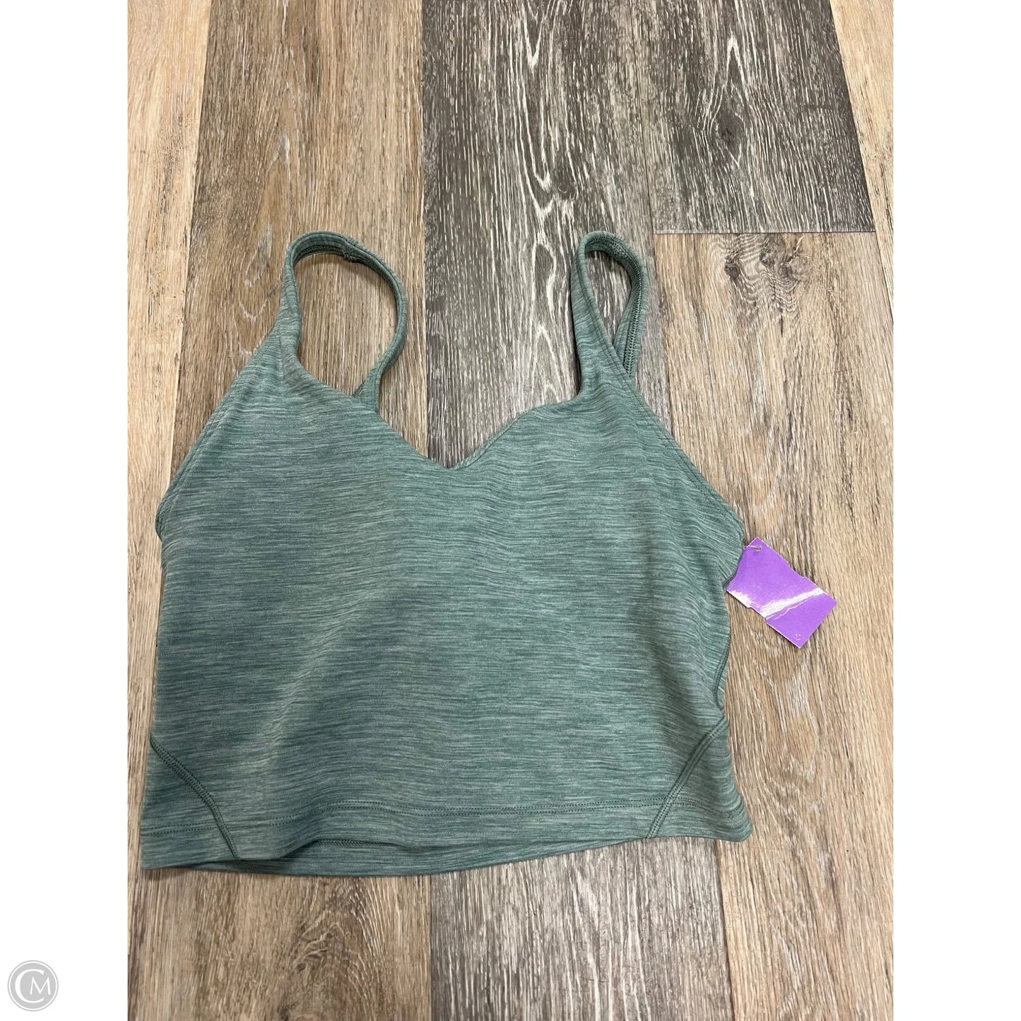 Athletic Bra By Lululemon In Green, Size: S