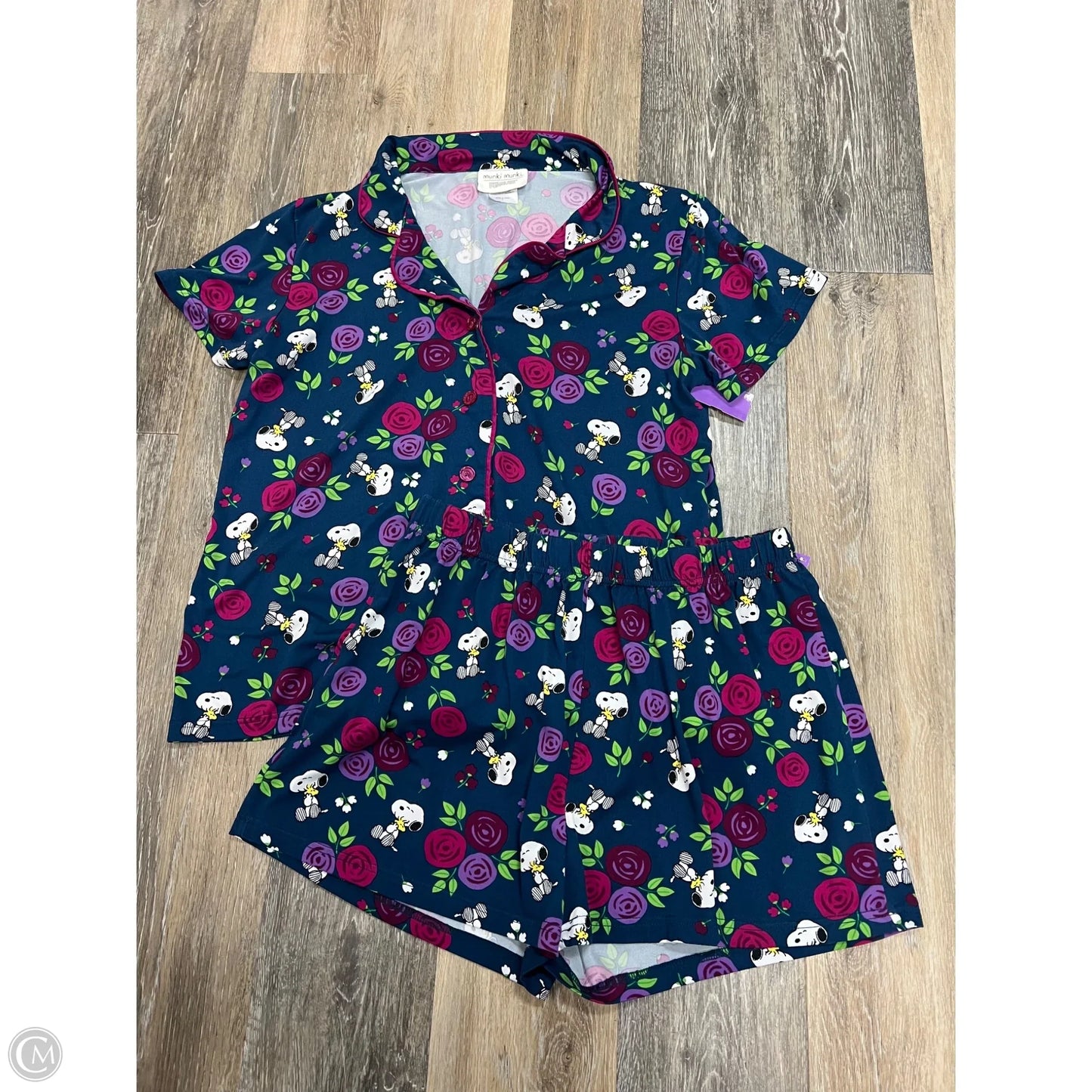 Pajamas 2pc By Munki Munki In Navy, Size: L
