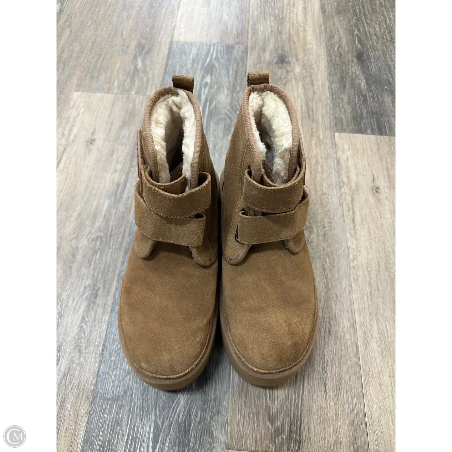 Boots Designer By Ugg In Brown, Size: 8