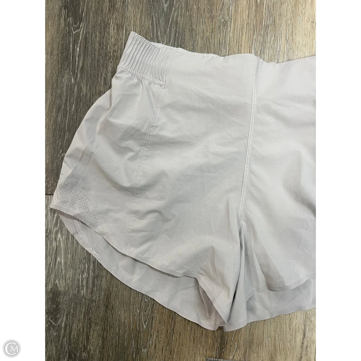 Athletic Shorts By Lululemon In Grey, Size: 8