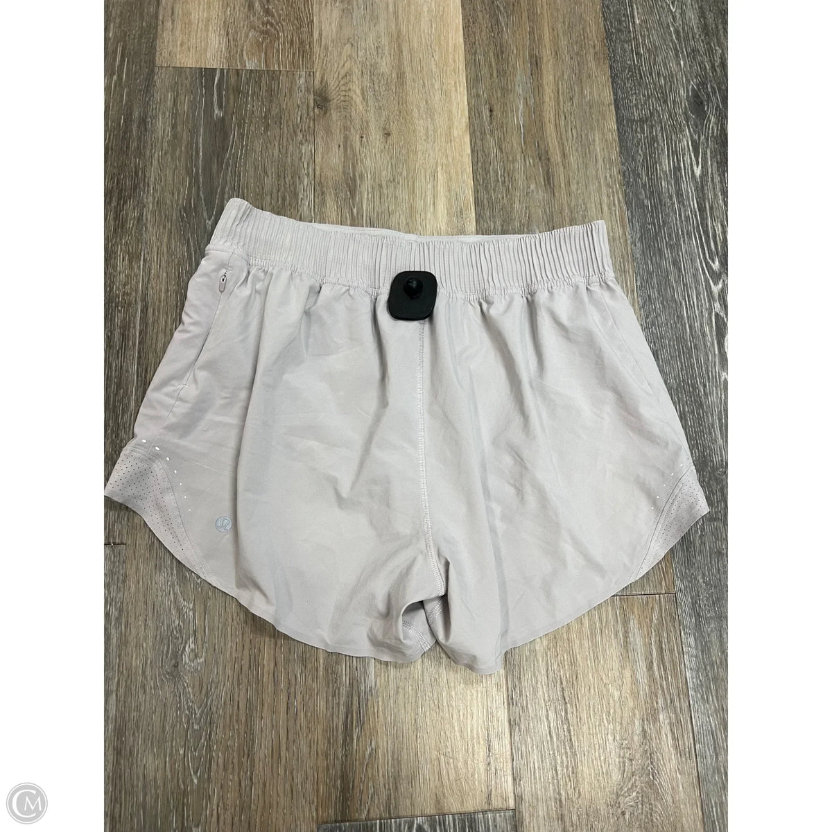 Athletic Shorts By Lululemon In Grey, Size: 8