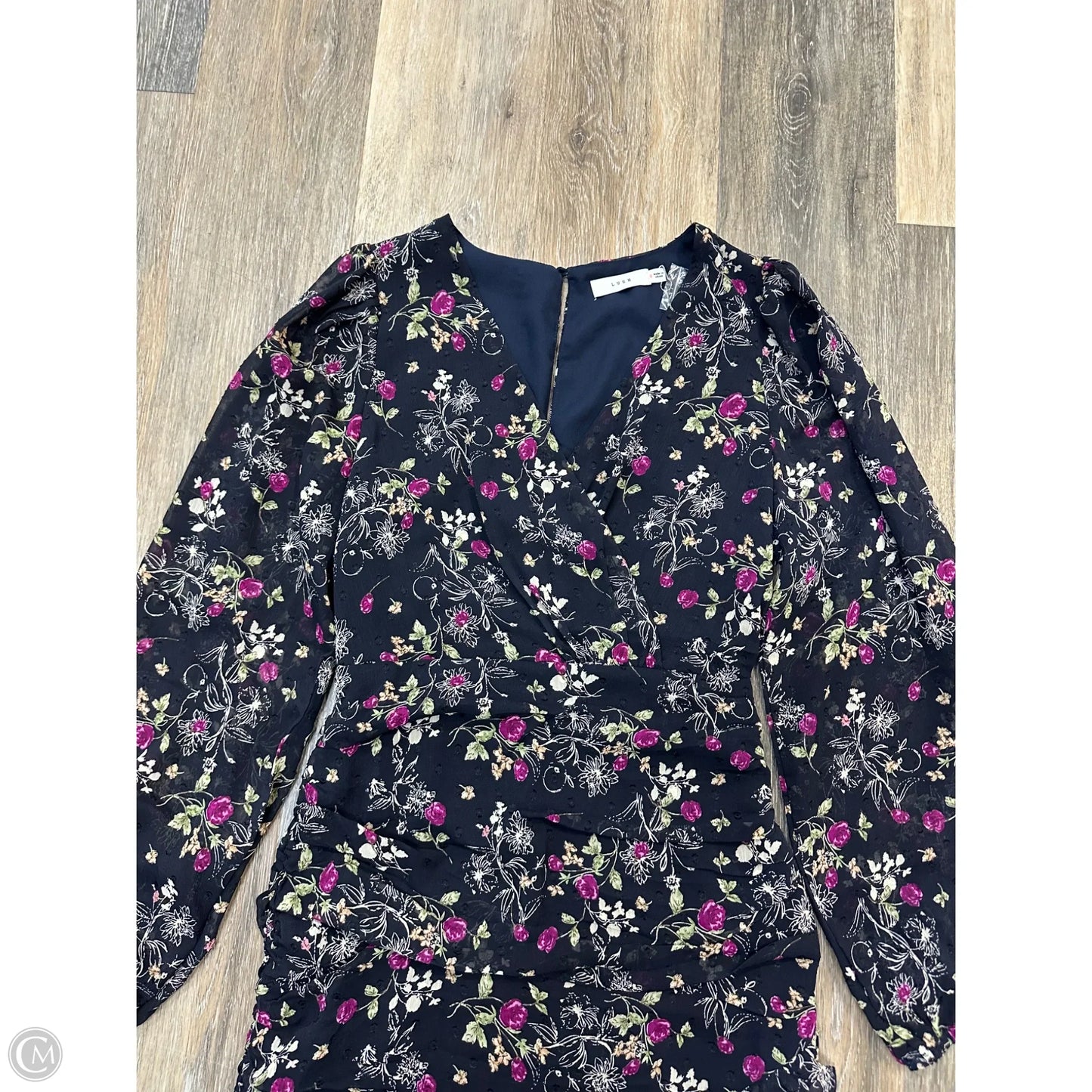 Dress Casual Short By Lush In Floral Print, Size: S