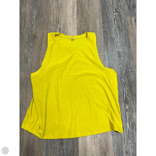 Athletic Tank Top By Beyond Yoga In Yellow, Size: S