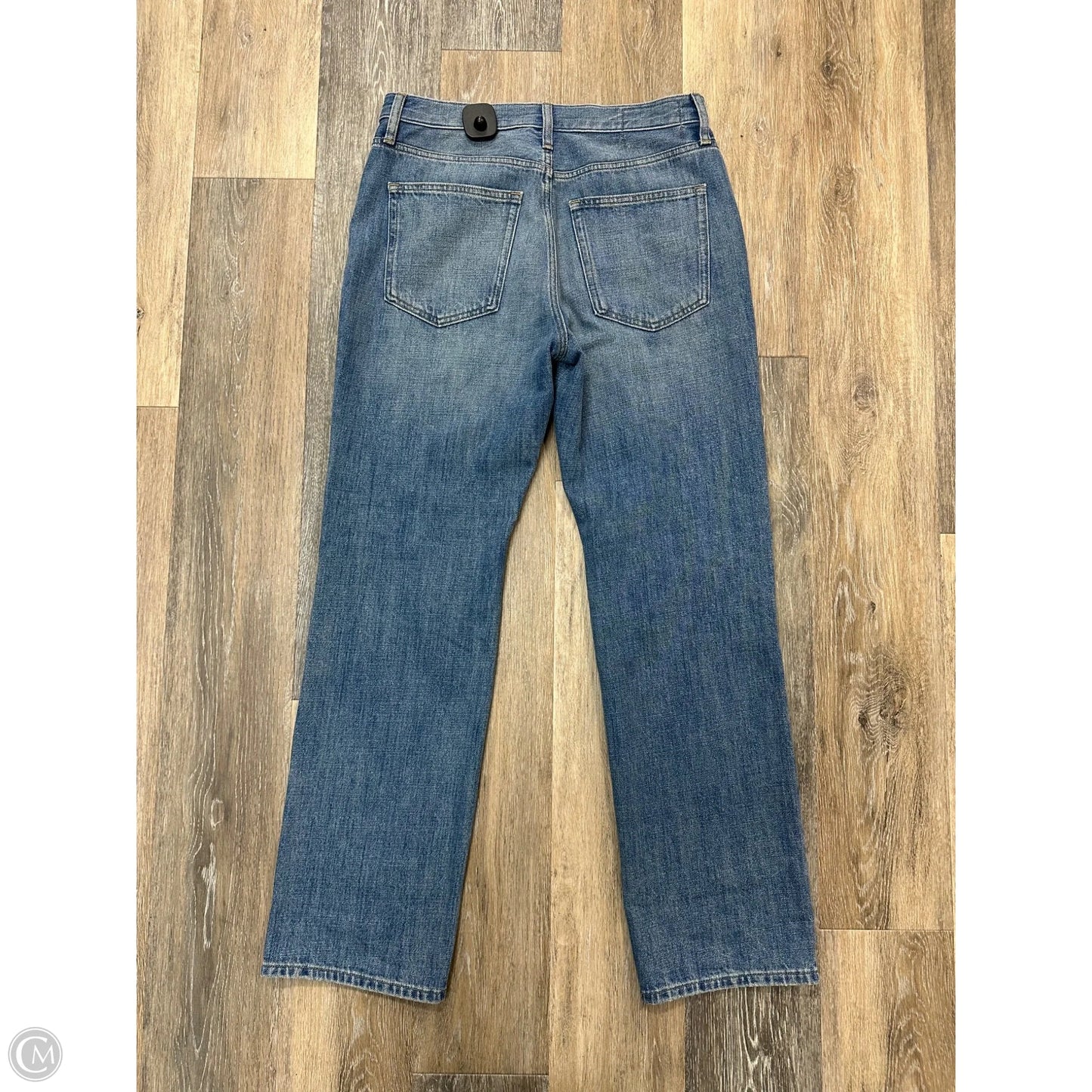 Jeans Straight By J. Crew In Blue Denim, Size: 4