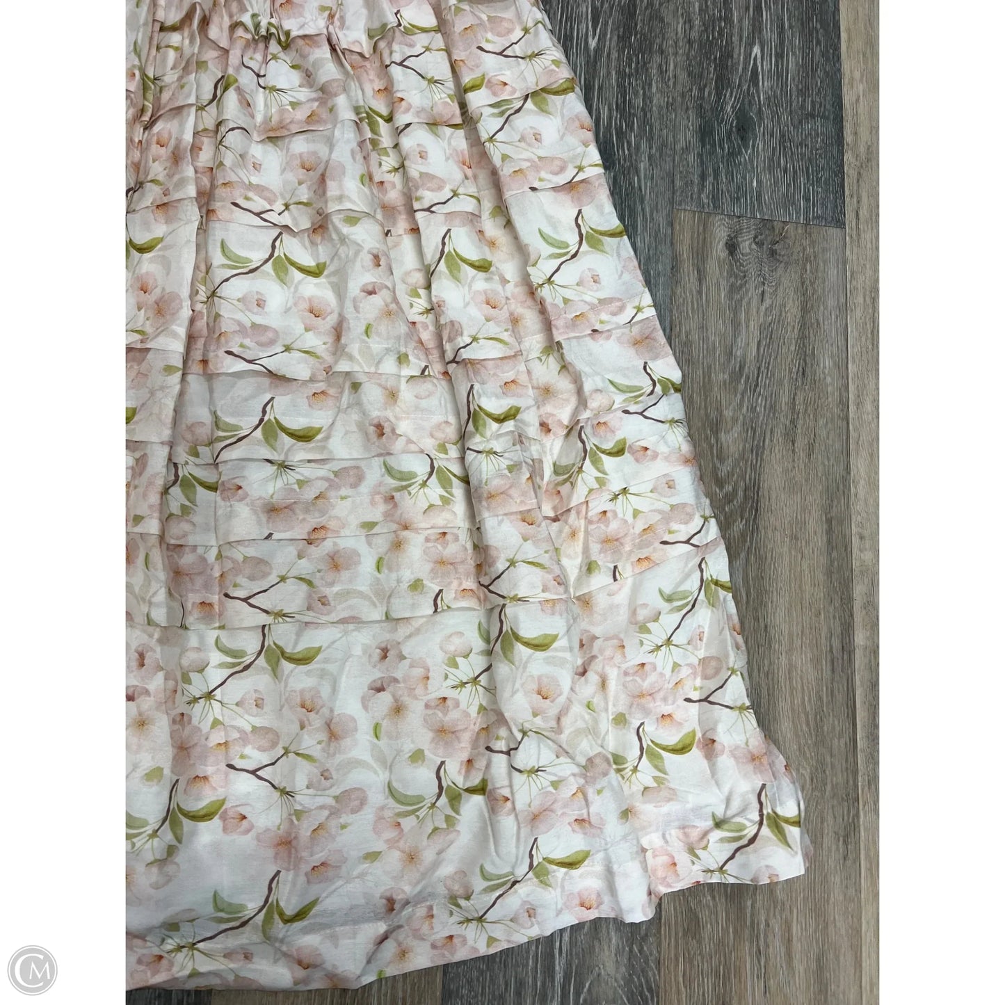 -Dress Party Long By En Saison In Floral Print, Size: M