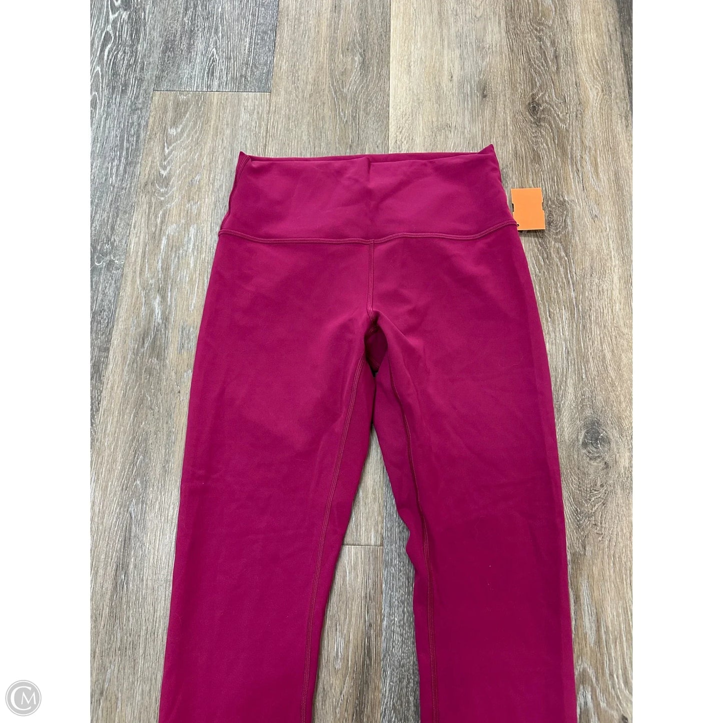 Athletic Leggings By Lululemon In Pink, Size: 8