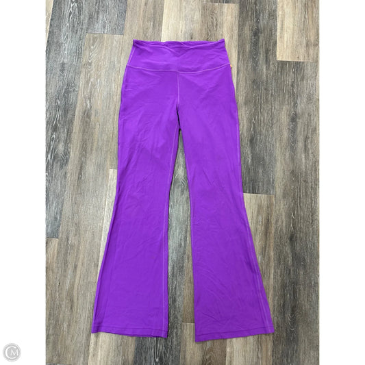 Athletic Leggings By Lululemon In Purple, Size: 10