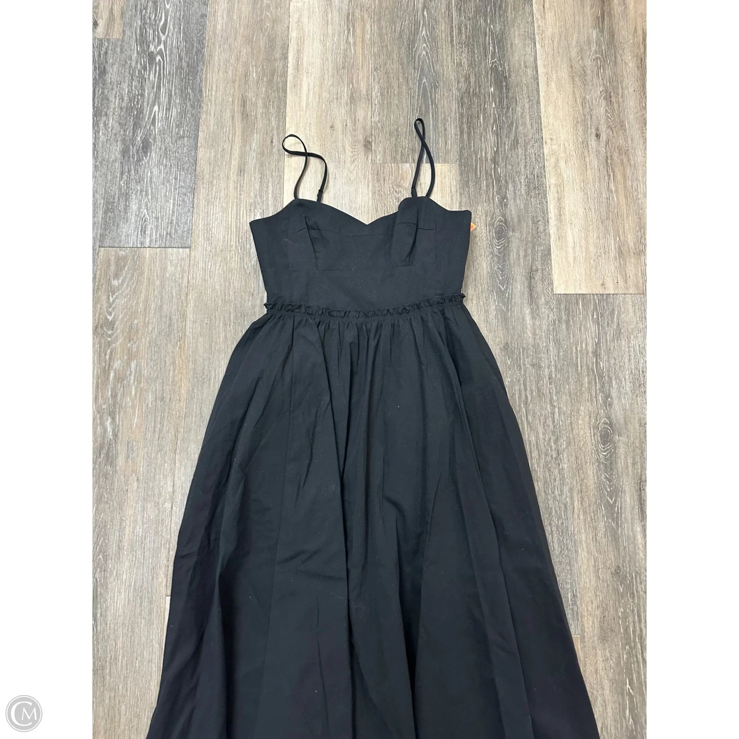 Dress Casual Maxi By Banana Republic In Black, Size: 4