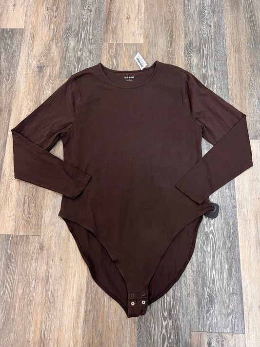 Bodysuit By Old Navy In Brown, Size: 2X