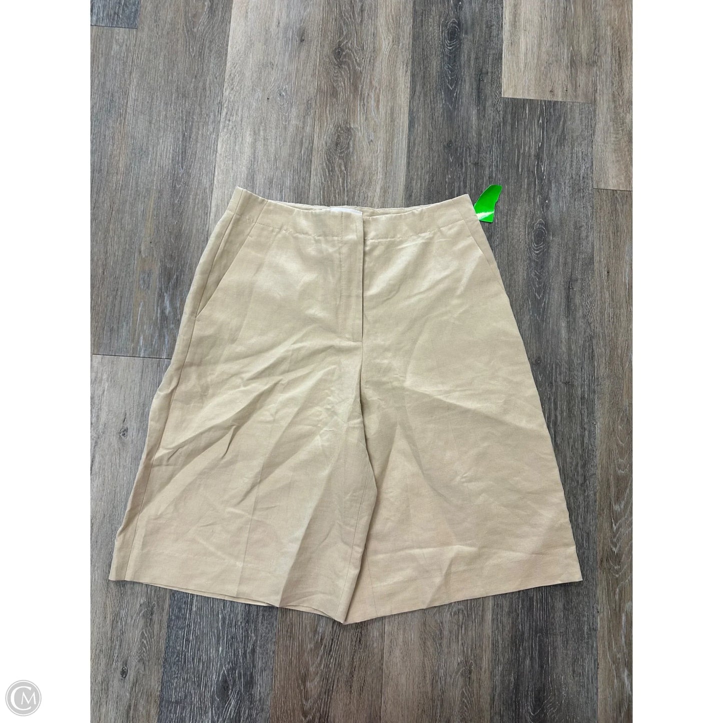 Shorts Designer By Lafayette 148 In Tan, Size: 6