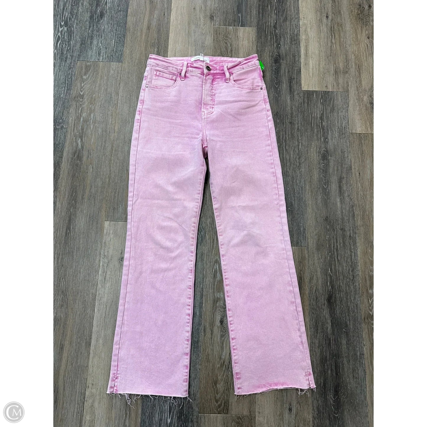Jeans Wide Leg By Risen In Pink, Size: 6