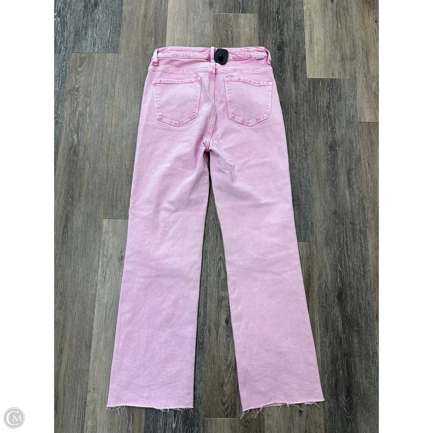 Jeans Wide Leg By Risen In Pink, Size: 6