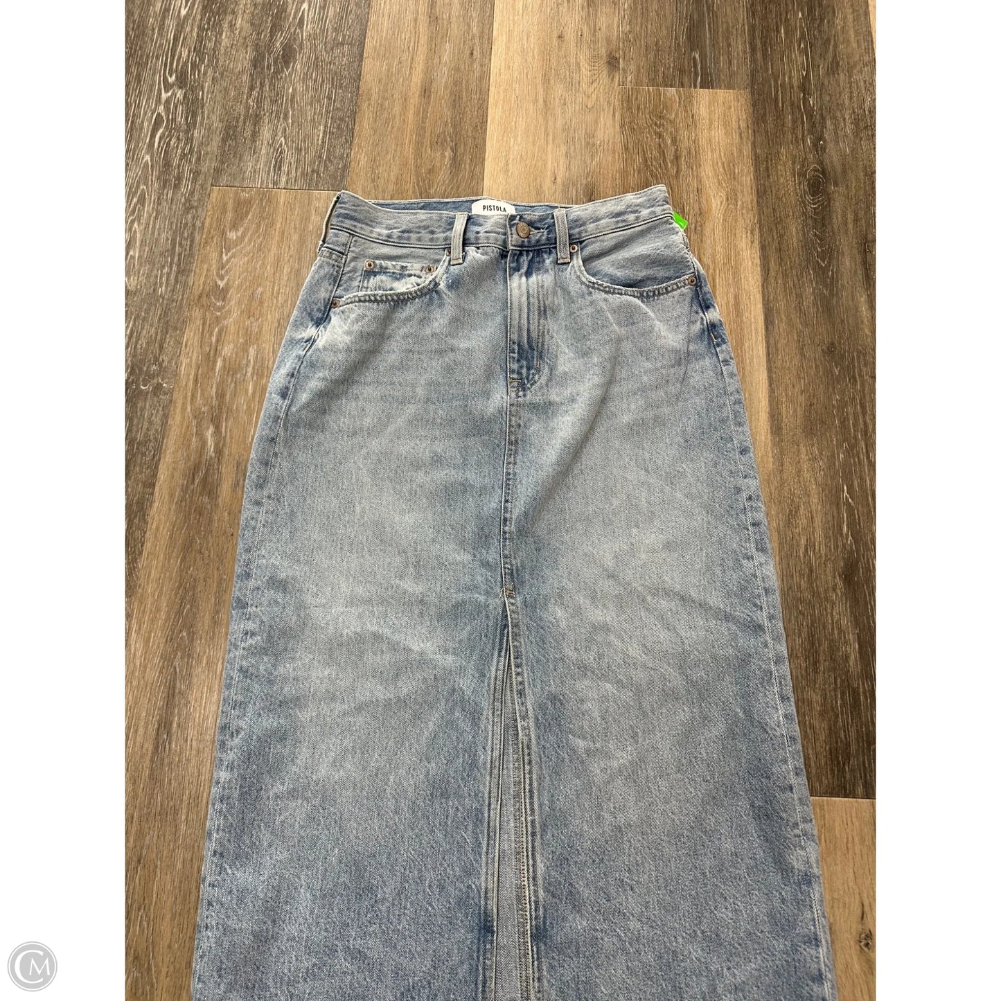 Skirt Maxi By Pistola In Blue Denim, Size: 6