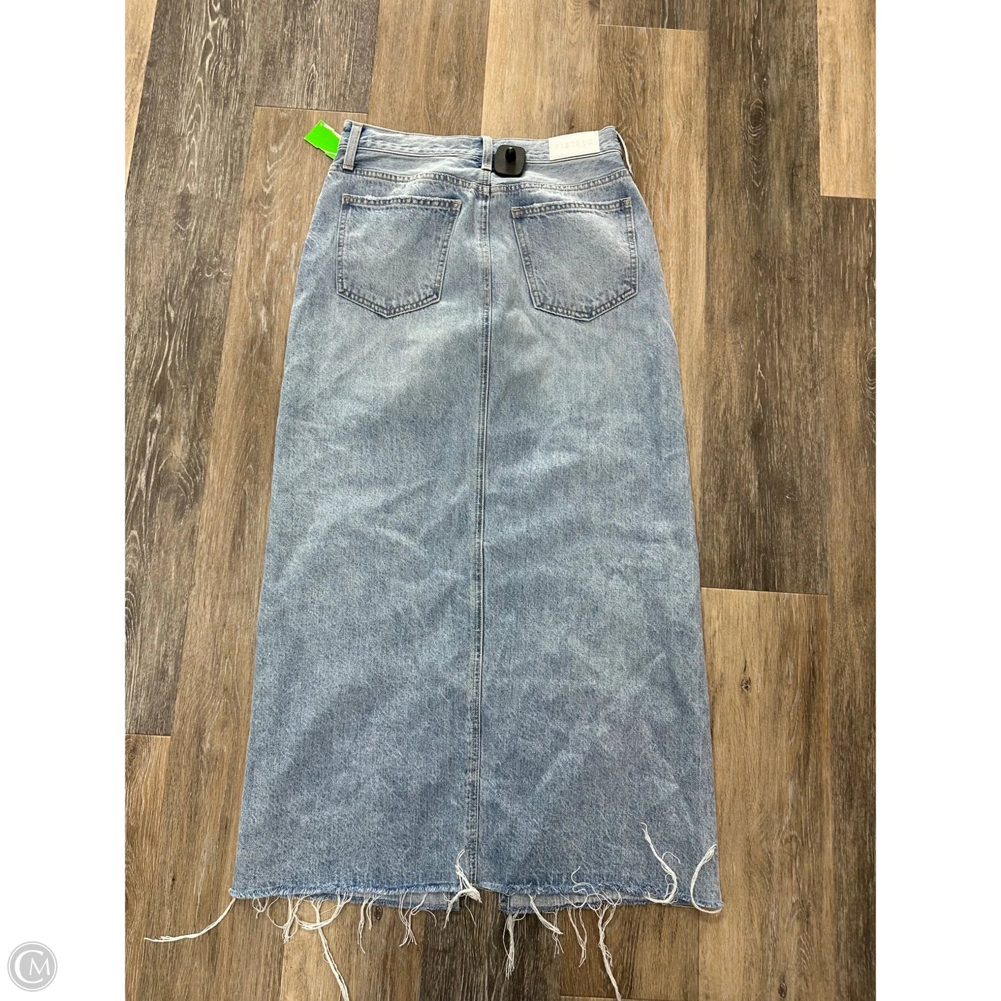 Skirt Maxi By Pistola In Blue Denim, Size: 6