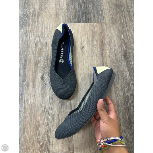 Shoes Flats By Rothys In Grey, Size: 9