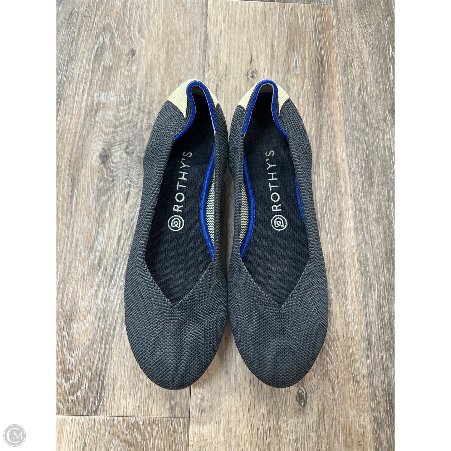 Shoes Flats By Rothys In Grey, Size: 9