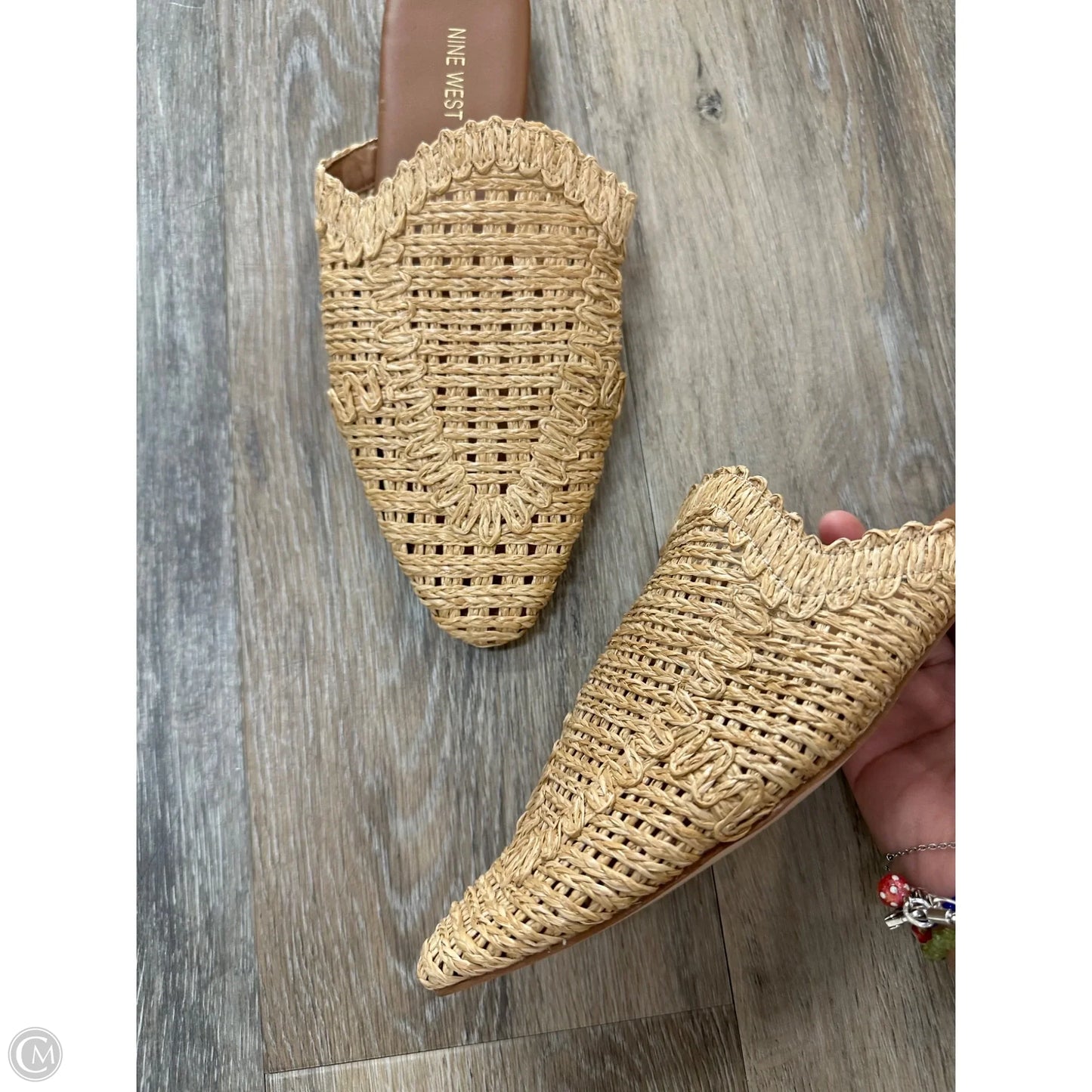 Shoes Flats By Nine West In Tan, Size: 9.5