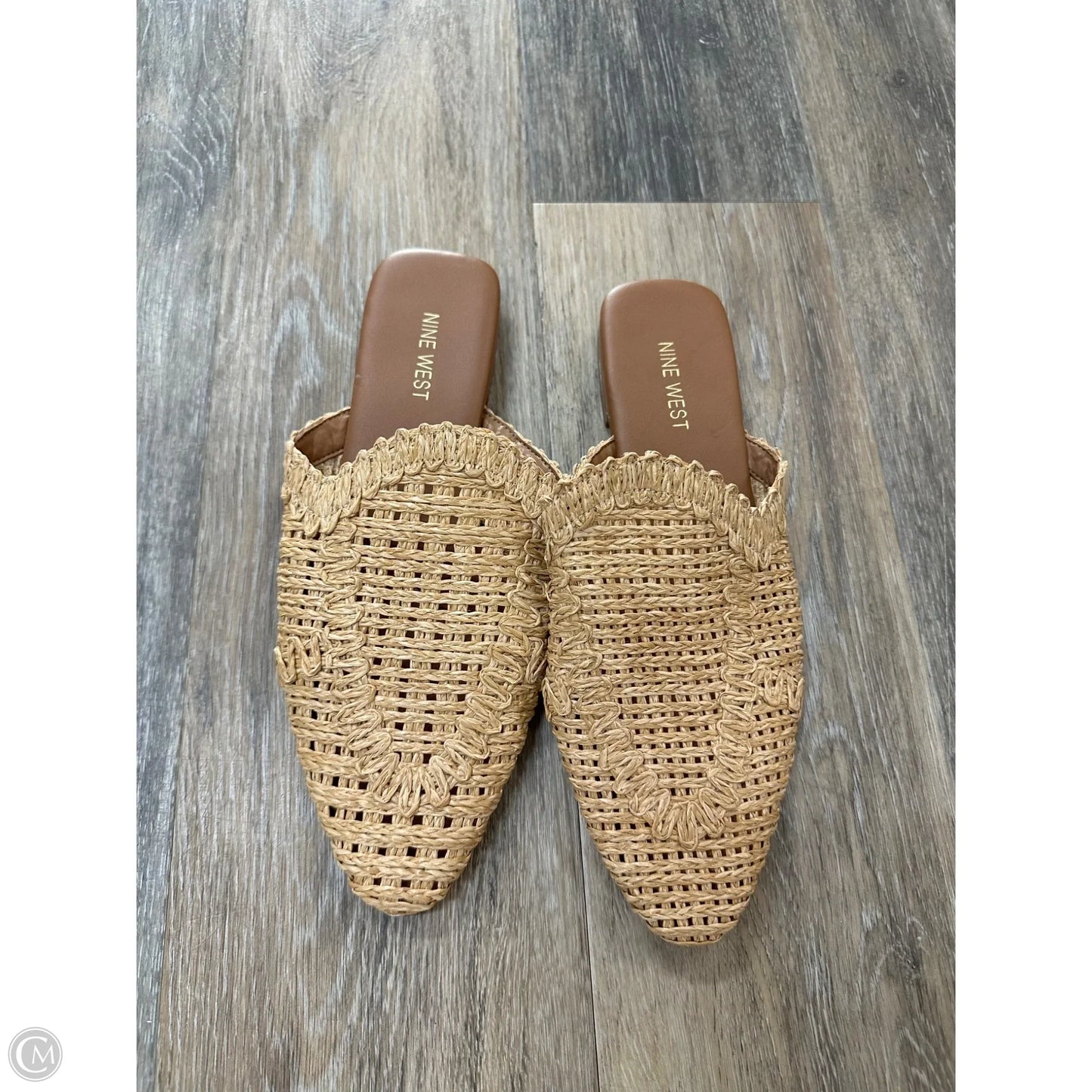 Shoes Flats By Nine West In Tan, Size: 9.5