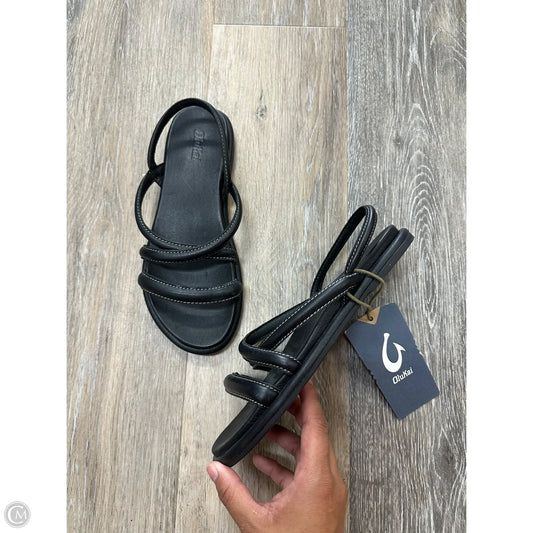 Sandals Flats By Olukai In Black, Size: 7