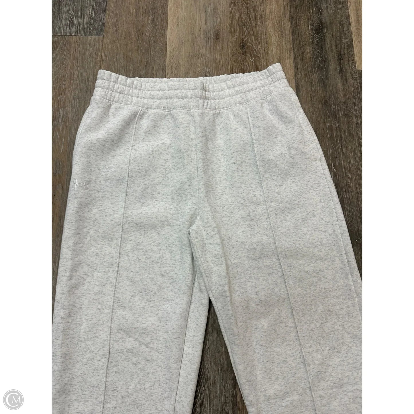 Athletic Pants By Under Armour In Grey, Size: L