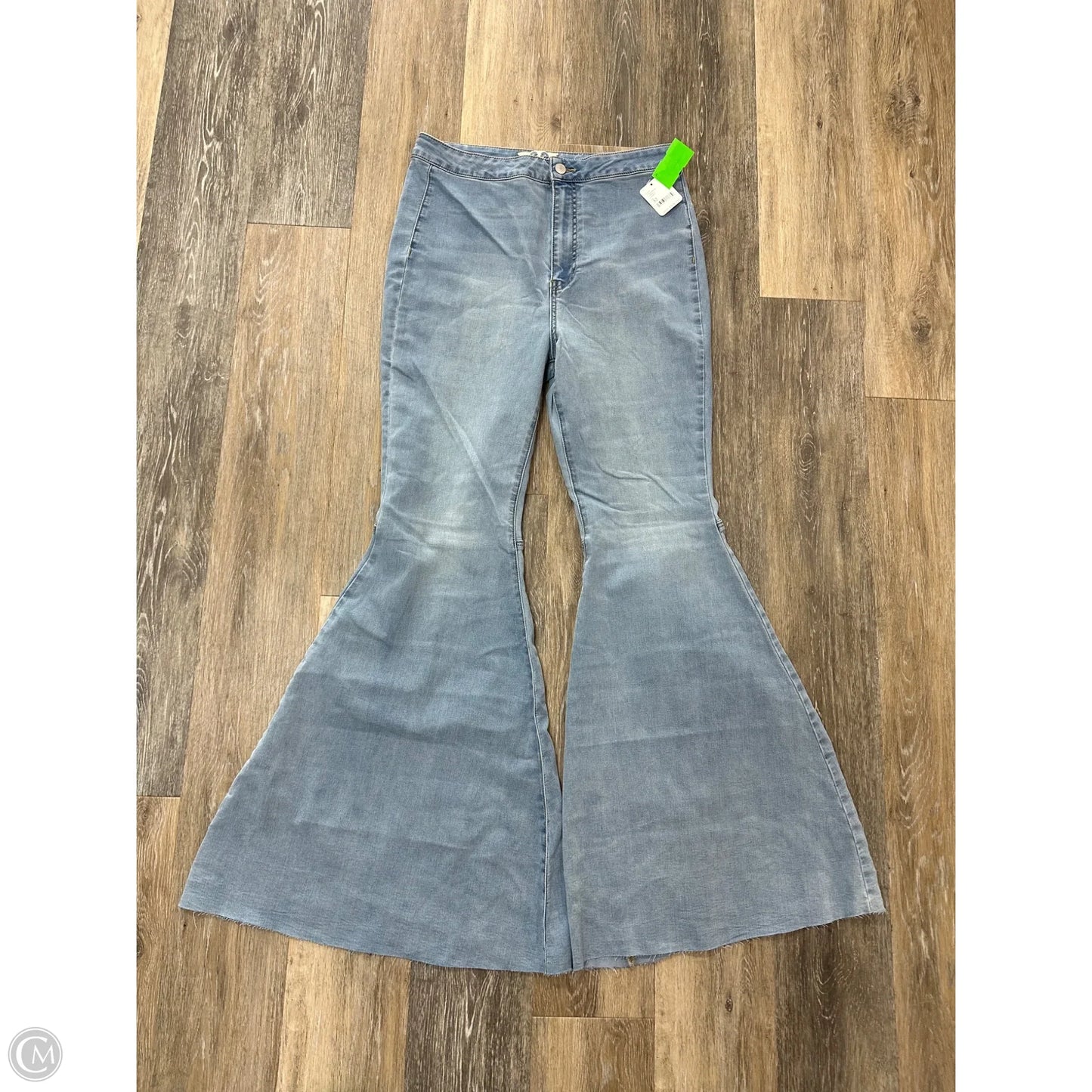 Jeans Flared By We The Free In Blue Denim, Size: 14