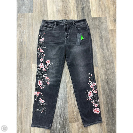 Jeans Straight By Driftwood In Black Denim, Size: 14