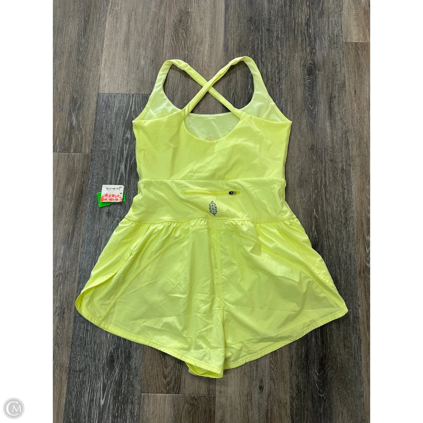 Athletic Dress By Free People In Yellow, Size: M