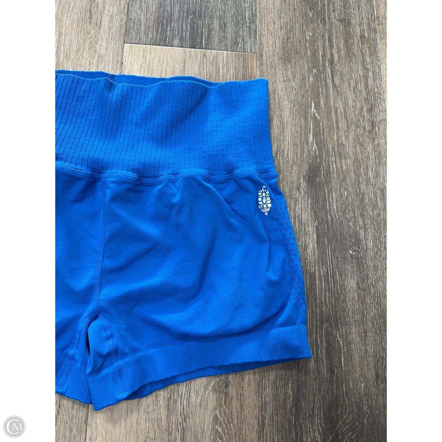 Athletic Shorts By Free People In Blue, Size: Xl