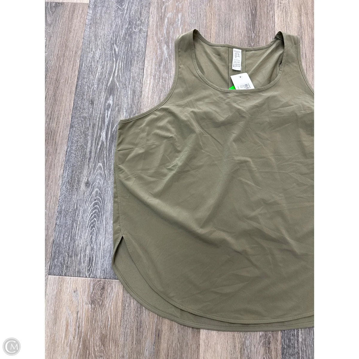 Tank Top By Spanx In Green, Size: L