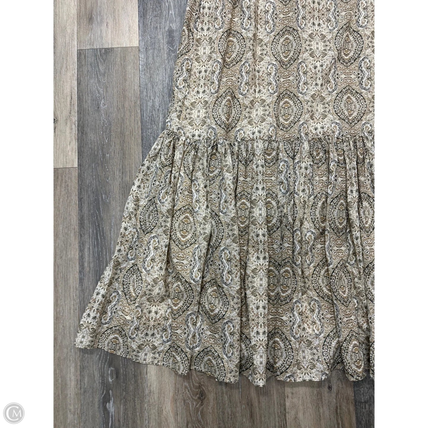 Dress Casual Maxi By Banana Republic In Nautical Print, Size: M