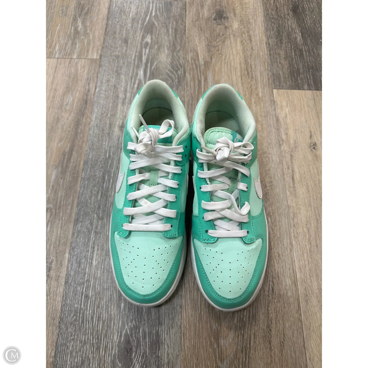 Shoes Athletic By Nike In Green, Size: 8.5