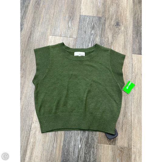 Sweater Short Sleeve By Pinch In Green, Size: S