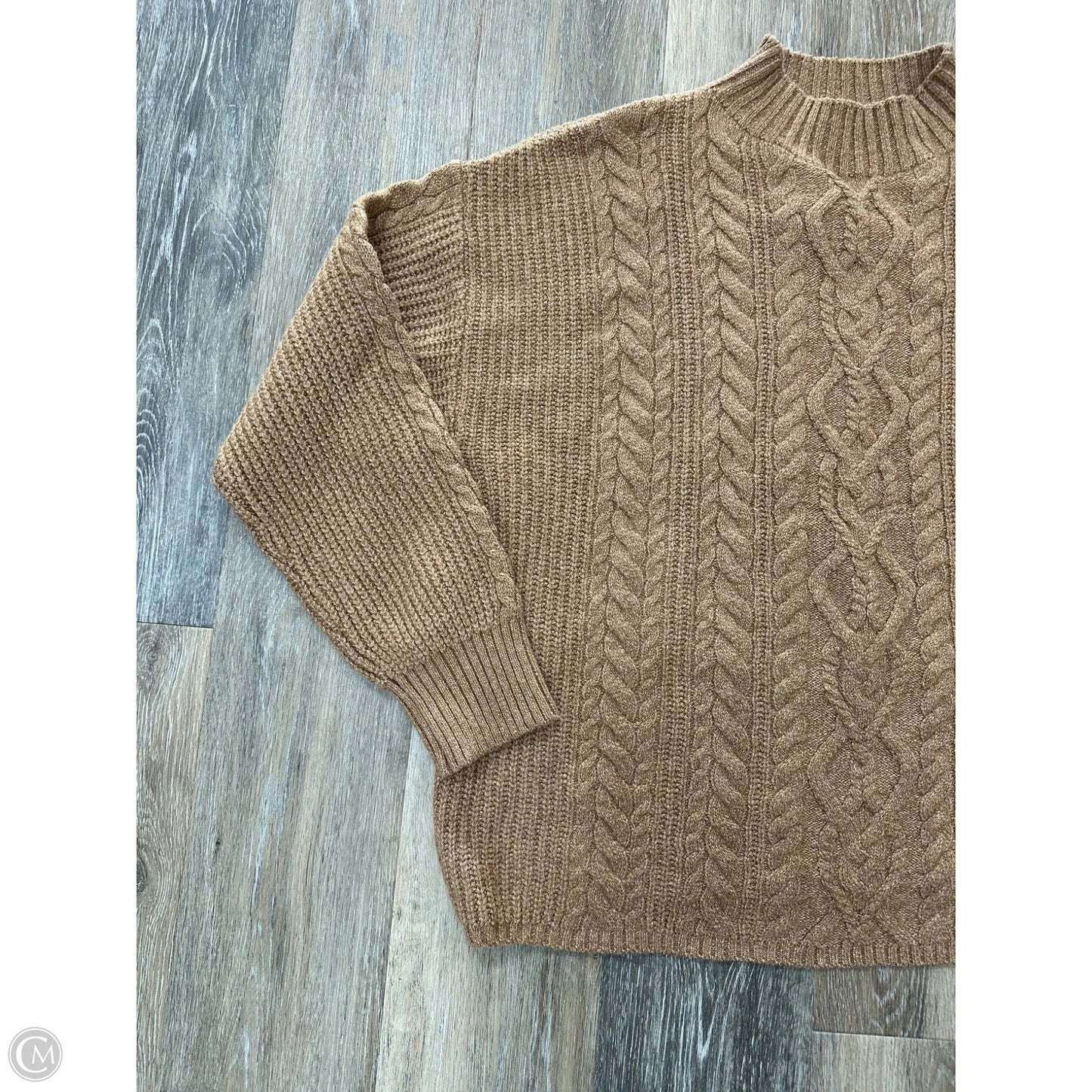 Sweater By Old Navy In Brown, Size: 2x