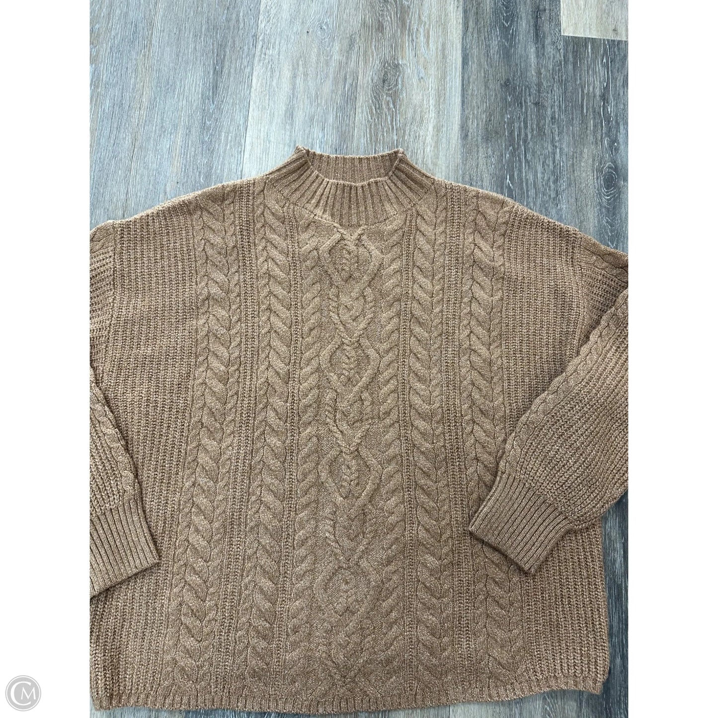 Sweater By Old Navy In Brown, Size: 2x