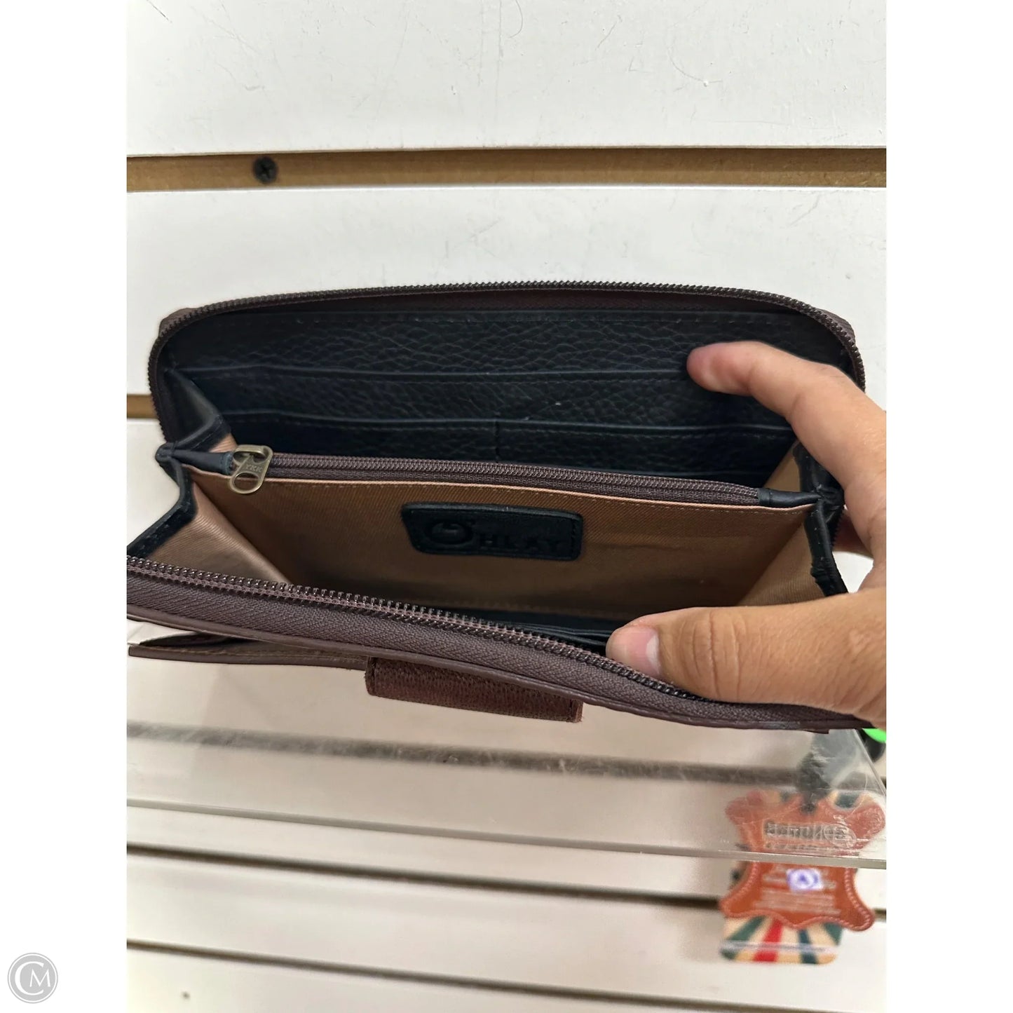 Wallet Leather By O’hlay, Size: Medium