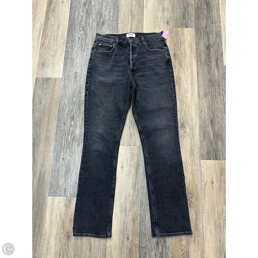 Jeans Designer By Agolde In Black Denim, Size: 8