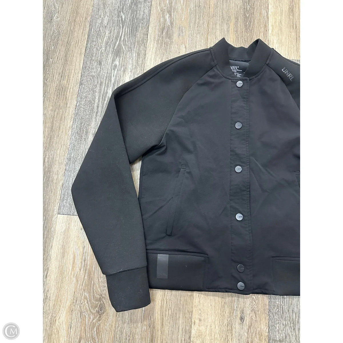 -Athletic Jacket By Unrl In Black, Size: Xs
