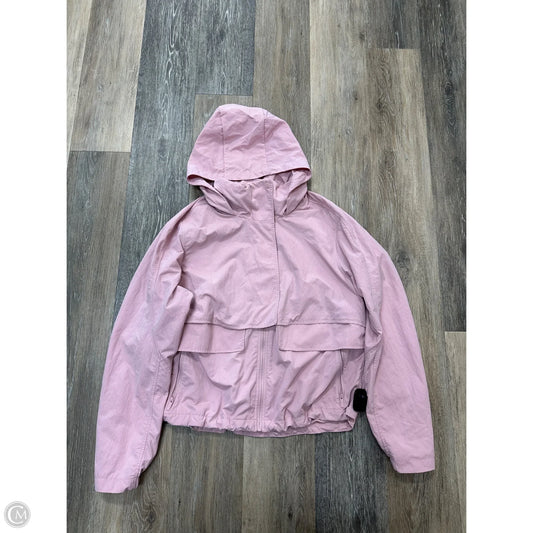 Athletic Jacket By Lululemon In Pink, Size: 6