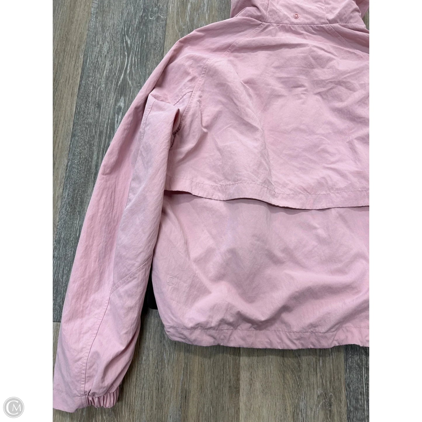 Athletic Jacket By Lululemon In Pink, Size: 6