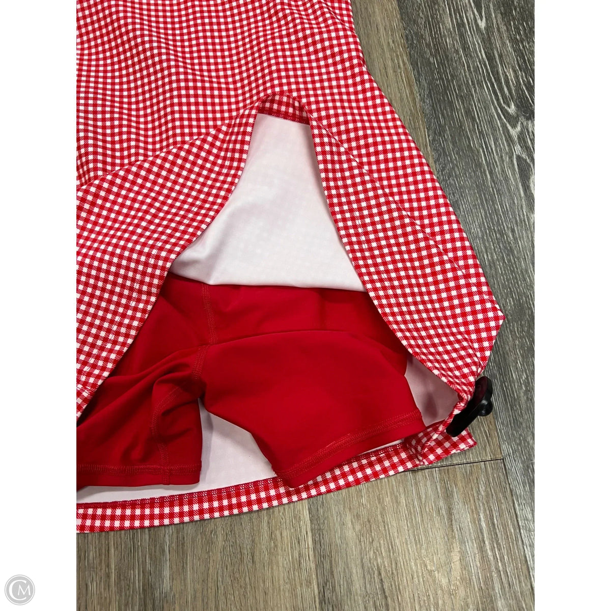 -Athletic Dress By Ypb In Plaid Pattern, Size: S