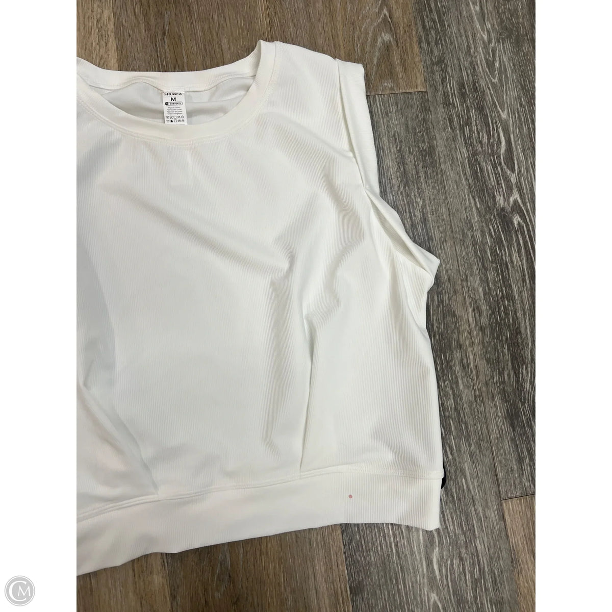 Tank Top By Halara In White, Size: M