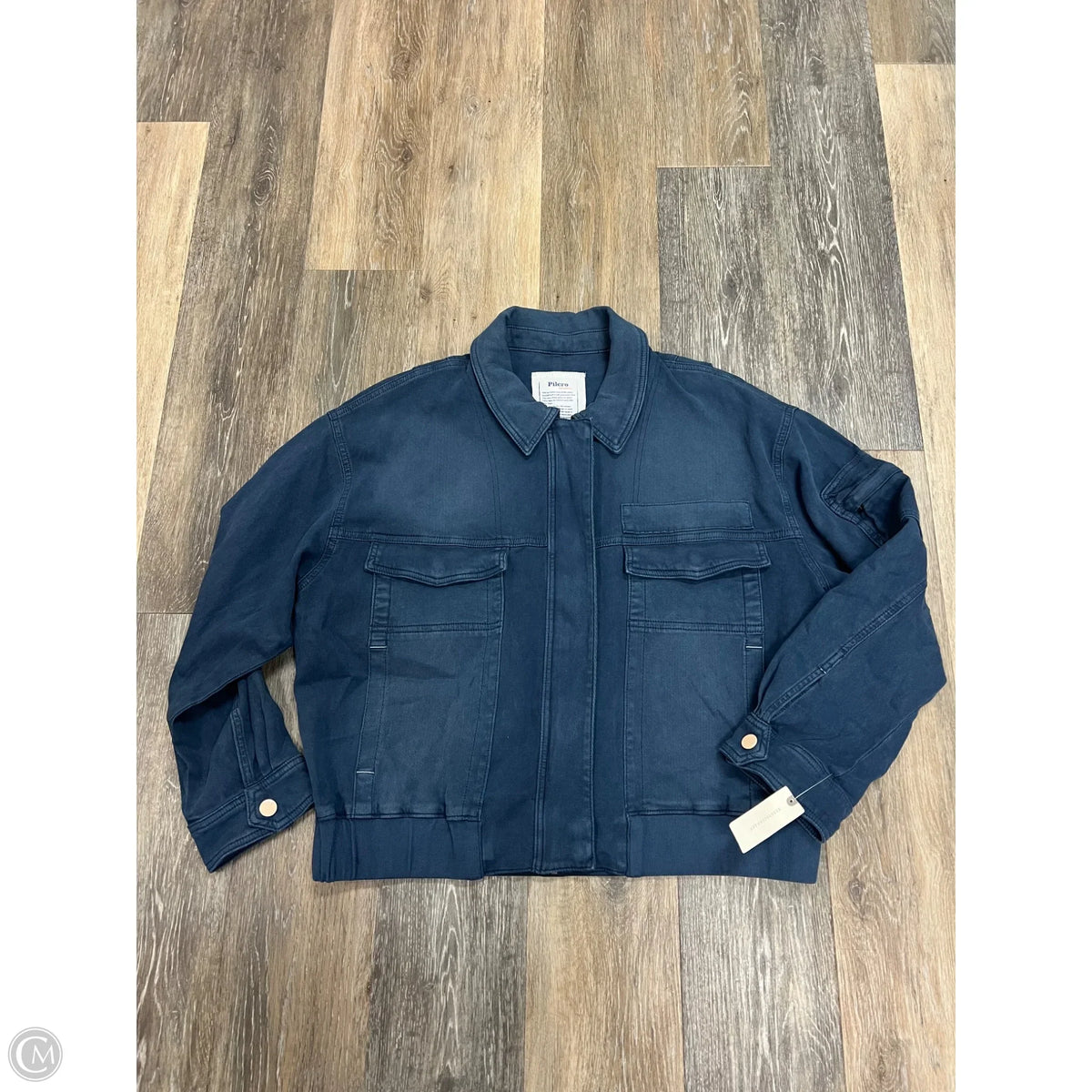 Jacket Other By Pilcro In Blue, Size: S