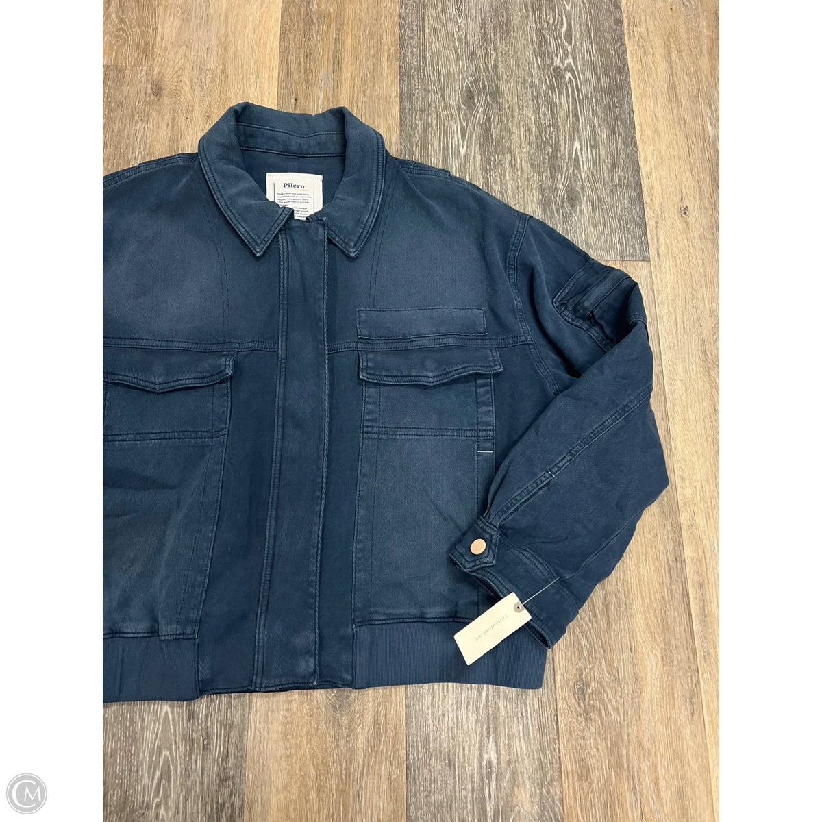 Jacket Other By Pilcro In Blue, Size: S