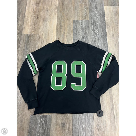 Sweatshirt Crewneck By Retrobrand In Black, Size: Xs