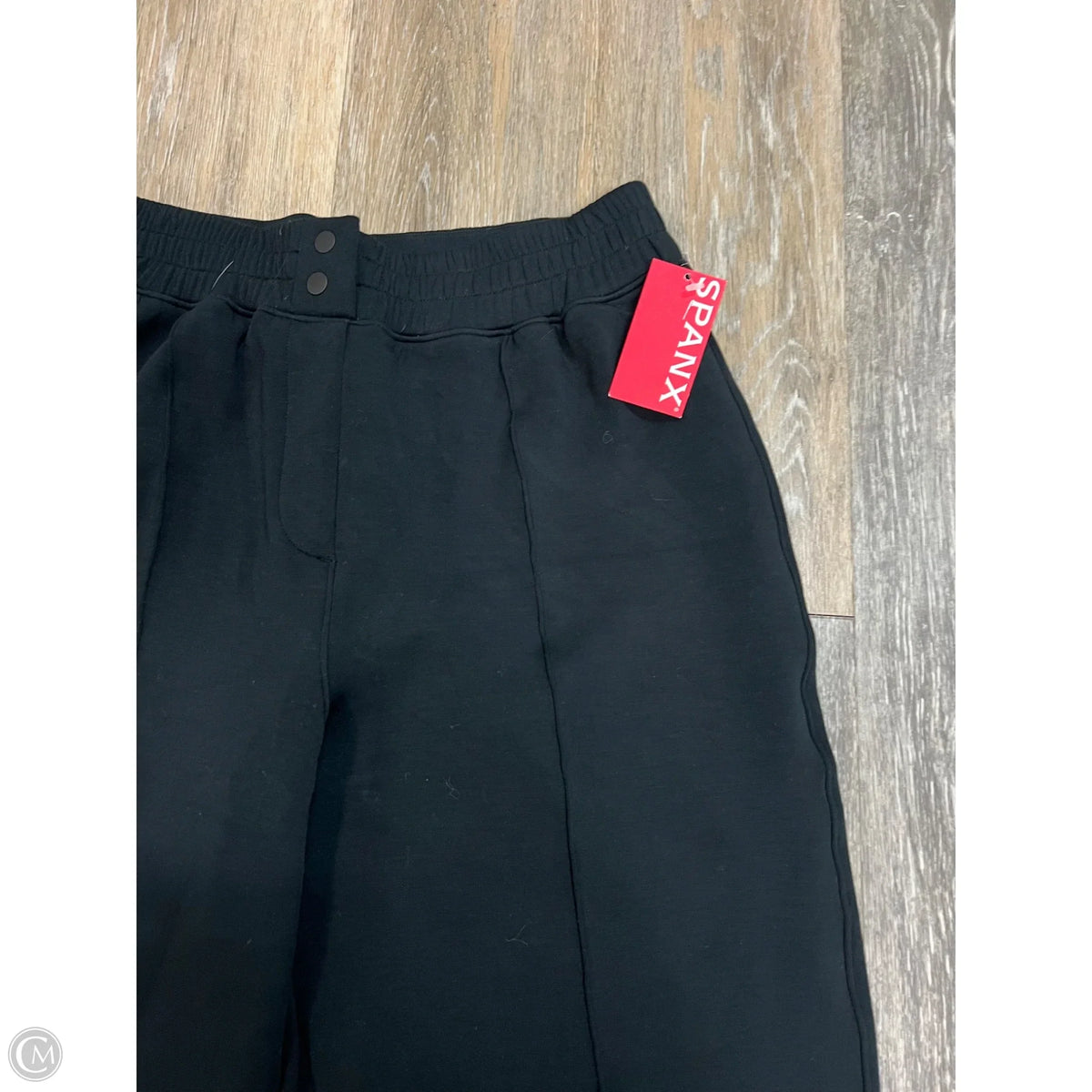 Pants Wide Leg By Spanx In Black, Size: L