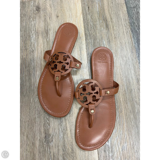 Sandals Designer By Tory Burch In Tan, Size: 11
