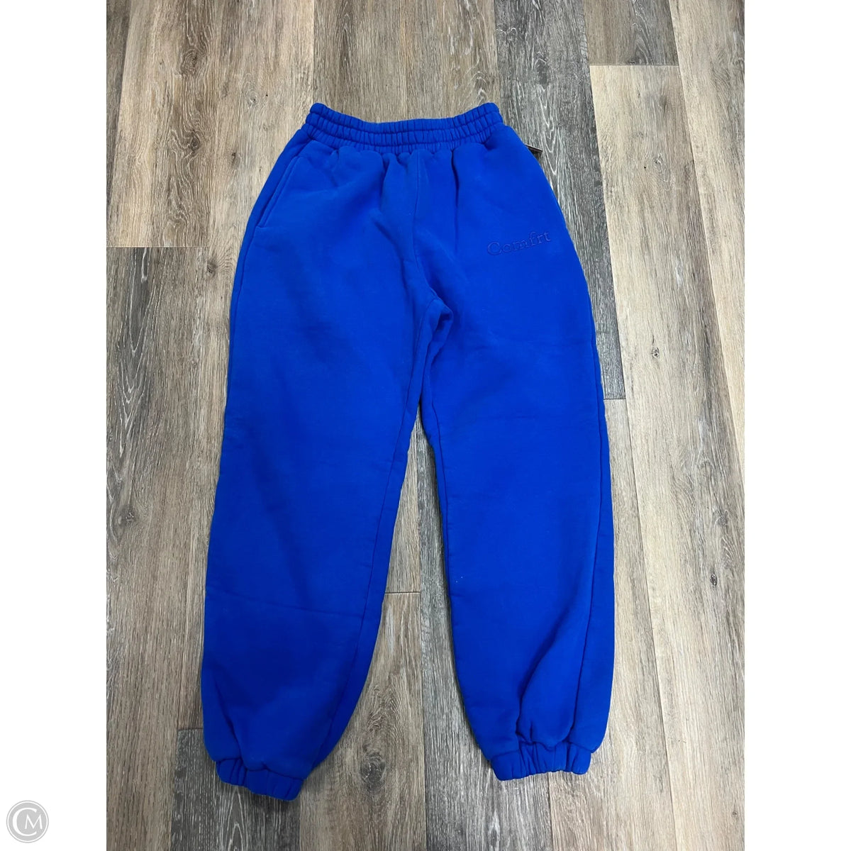 -Athletic Pants By Comfrt In Blue, Size: M