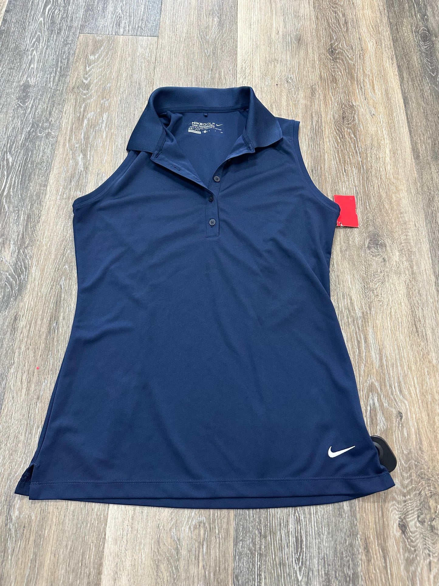 Navy Athletic Tank Top Nike Apparel, Size S