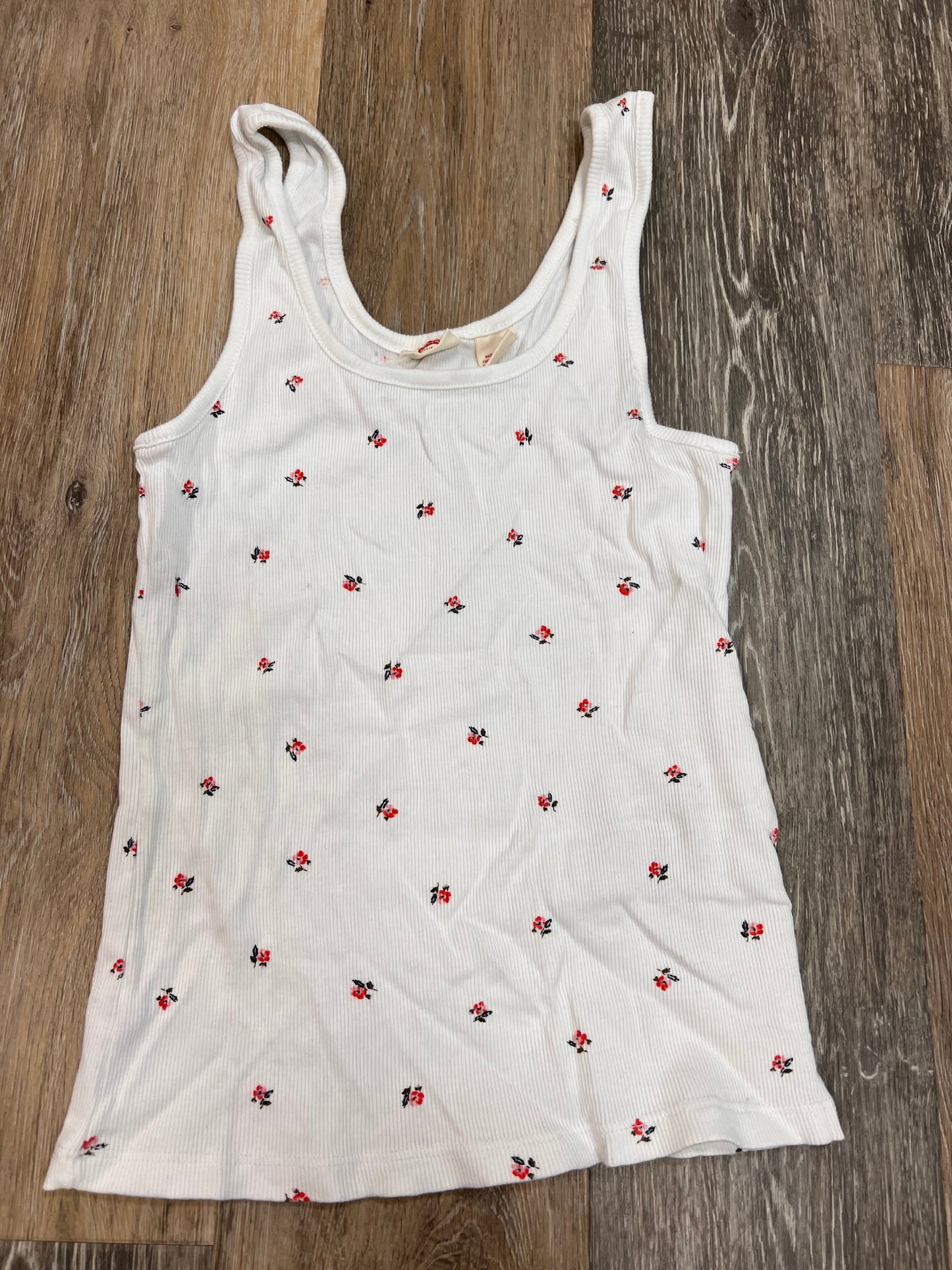 Tank Top By Levis In Floral Print, Size: S