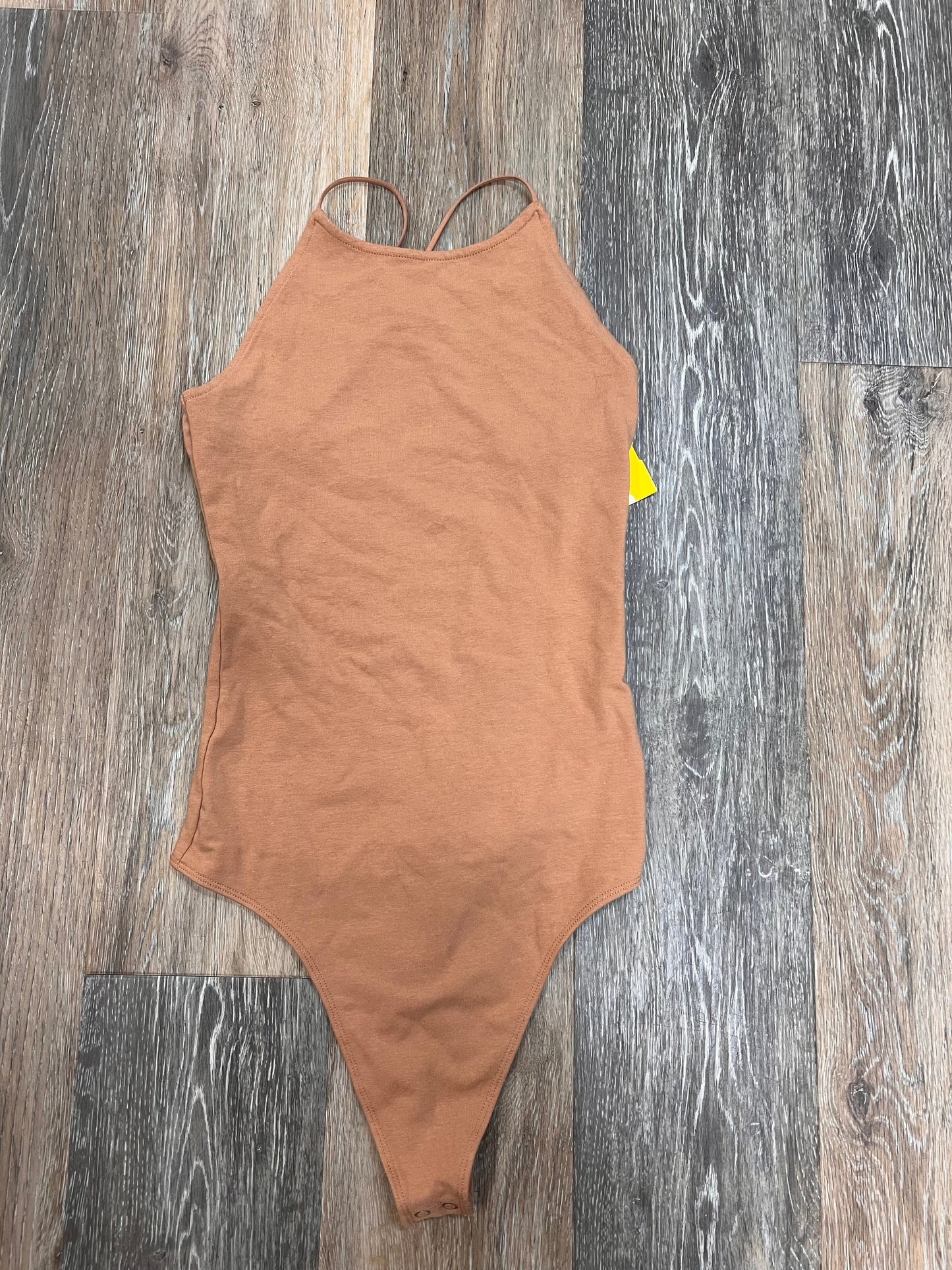 Bodysuit By American Eagle In Tan, Size: S